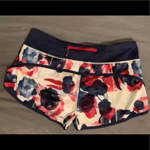 Lululemon Speed Shorts Size 8